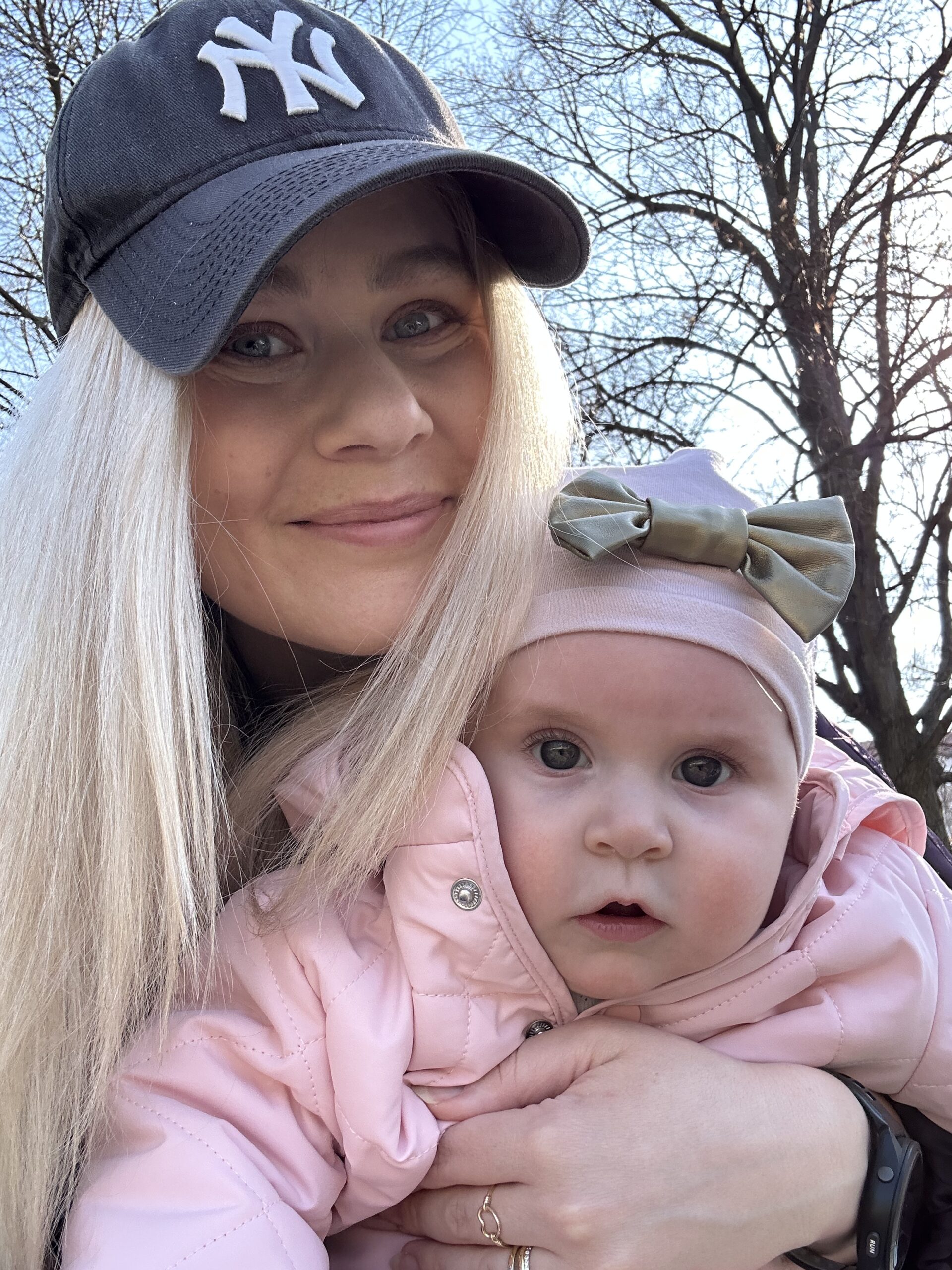 Betty with her daughter